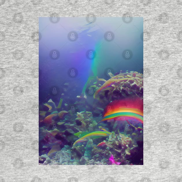 UNDERWATER RAINBOW by sailorsam1805